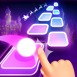 Tiles Hop EDM Rush Music Game app icon